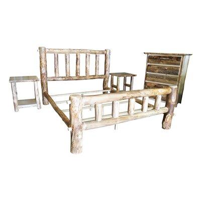 Millwood Pines Lavallee Platform Solid Wood 3 Piece Bedroom Set Wood in Brown | Queen | Wayfair B88DC1F155FC450DBD2F0D844685AFF9