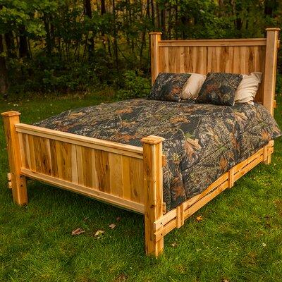 Millwood Pines Leedy Solid Wood Standard Bed Wood in White, Size 60.0 H x 58.0 W x 87.0 D in | Wayfair 8AD07870133540F8BF6193BA5BC620B2