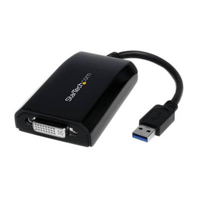 StarTech USB 3.0 to DVI/VGA External Video Card Multi-Monitor Adapter (Black) USB32DVIPRO
