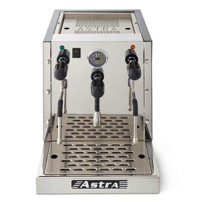 Astra Manufacturing Pro Steamer Semi-Automatic Espresso Machine in Gray, Size 17.0 H x 13.0 W x 20.0 D in | Wayfair STS1800