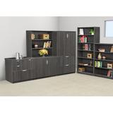 Latitude Run® Legacy Office Storage Cabinet Wood in Gray | 35 H x 35 W x 24 D in | Wayfair 00976A4C32734616AE18D68234219600