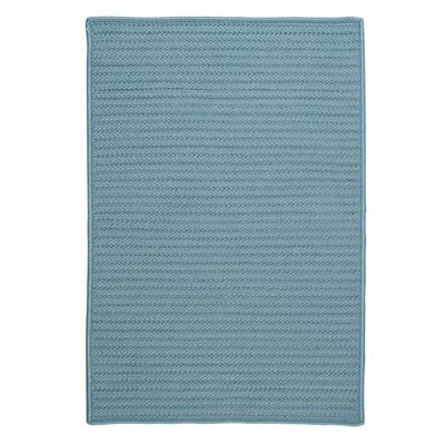 Simple Home Solid Rug by Colonial Mills in Federal Blue (Size 2'W X 11'L)