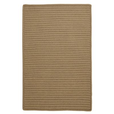 Simple Home Solid Rug by Colonial Mills in Cafe (Size 2'W X 11'L)