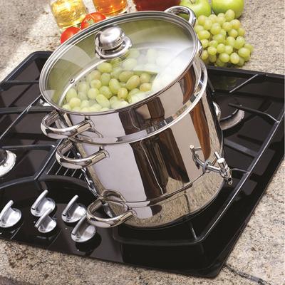 Euro Cuisine Stove Top Steam Juicer by Euro Cuisine in Stainless Steel