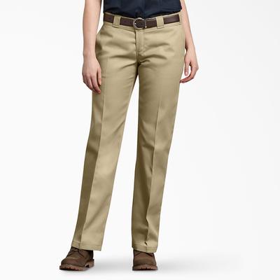 Dickies Women's 774® Work Pants - Khaki Size 12 (FP774)
