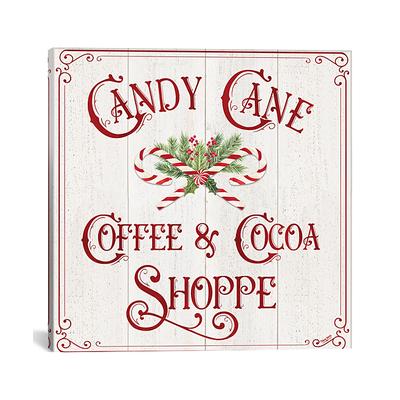 iCanvas Canvases multi - Tara Reed Vintage Christmas Signs I Wrapped Canvas