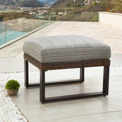 Steelside™ Moby Patio 7 Piece Rattan Sofa Seating Group w/ Cushions Synthetic Wicker/All - Weather Wicker/Olefin Fabric Included/Metal/Wicker/Rattan