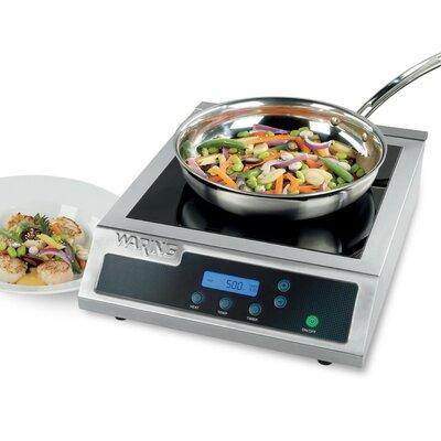 Waring Induction Hot Plate Stainless Steel in Gray, Size 4.0 H x 13.0 W x 16.0 D in | Wayfair WIH400