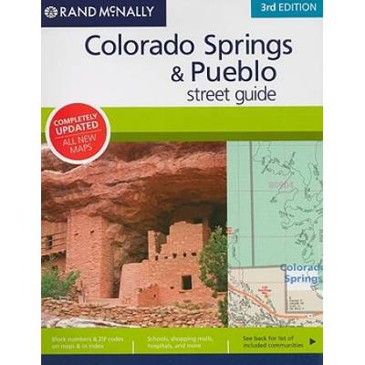 Rand Mcnally Colorado Springs & Pueblo Street Guide