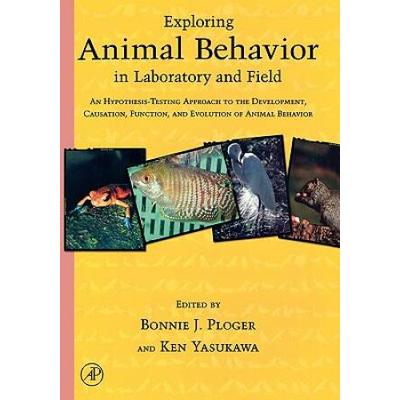 Exploring Animal Behavior In Laboratory And Field: An Hypothesis-Testing Approach To The Development, Causation, Function, And Evolution Of Animal Beh