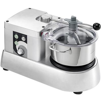 Eurodib C-TRONIC 4VT Variable-Speed 3.5 Qt. Stainless Steel Batch Bowl Food Processor - 1/2 hp