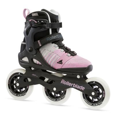 Rollerblade Women's Macroblade 110 3WD Inline Skates Grey/Pink