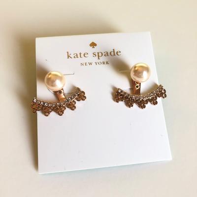 Kate Spade Jewelry | Chantilly Rose Gold-Plated Multi Charm Ear Jacket | Color: Gold | Size: Os