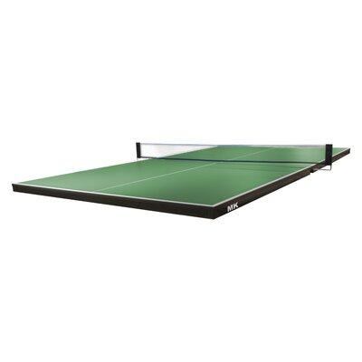 Martin Kilpatrick Ping Pong Foldable Conversion Top (19mm Thick) Wood in Green | 6.75 H x 72.5 W x 108 D in | Wayfair PTMKGN
