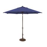 Birch Lane™ Branchdale 9' Octagon Auto Tilt Market Umbrella Metal in Blue/Navy, Size 95.9 H in | Wayfair D6B335F6D01B43ABB6D1C76245E056E5