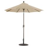Arlmont & Co. Nadasha 7.5' Market Sunbrella Umbrella, Metal in Brown | Wayfair AE7CE556E80A47459352BCE236DF2F63