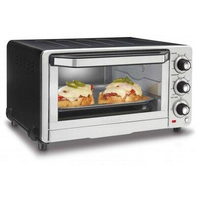 Cuisinart Customclassic Toaster Oven Broiler in Black/Gray, Size 7.87 H x 11.77 W x 15.86 D in | Wayfair TOB-40N