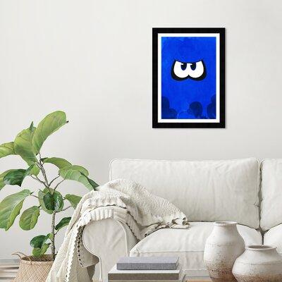 Wynwood Studio 'Movies & TV Team Blue Print Animation Movies' - Picture Frame Print on Paper in Blue/White | 19 H x 13 W x 1 D in | Wayfair