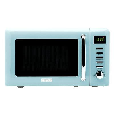 HADEN .7 Cu. 700-Watt Countertop Microwave w/ 5 Power Levels & Express Functions in Blue | 10.25 H x 17.75 W x 13.5 D in | Wayfair 75031