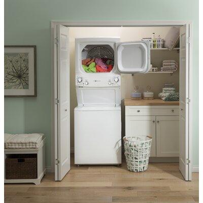 GE Appliances 3.9 cu. ft. Washer & 5.9 cu. ft. Gas Dryer Laundry Center | Wayfair GUD27GESNWW