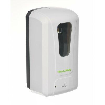 Alpine Industries Wall Mount Automatic Liquid Hand Soap Dispenser | 11.1 H x 6 W x 4.48 D in | Wayfair 430-S-2PK
