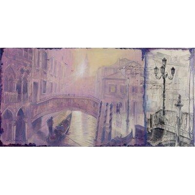 Bloomsbury Market Mozart - Piano Concerto No. 12 - Painting Print on Canvas in Indigo/White | 27 H x 51 W x 2 D in | Wayfair