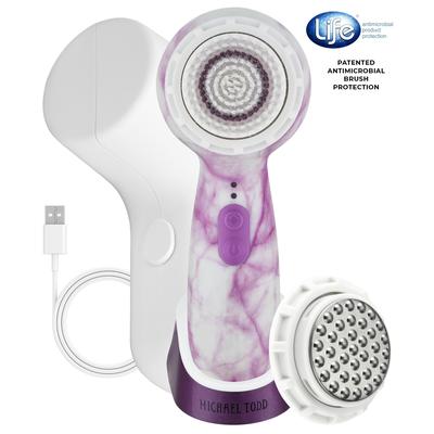 Michael Todd Beauty Soniclear Petite Antimicrobial Sonic Skin Cleansing Brush - Purple Mar