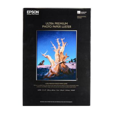 Epson Ultra Premium Luster Photo Paper (13 x 19", 50 Sheets) - [Site discount] S041407