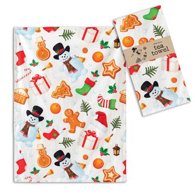 All Things Holiday Tea Towel - Box of 4 - CTW Home Collection 780146