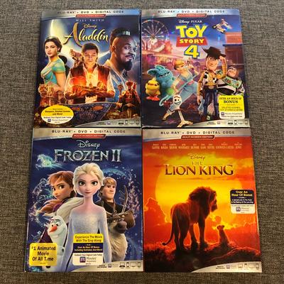 Disney Other | Disney Movies Set Dvd Blu-Ray Frozen 2 And More! | Color: Black/Brown | Size: No Size