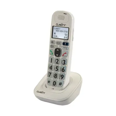 Clarity White DECT 6.0 D702HS Expandable Handset for D700 Series Amplified Cordless Phones