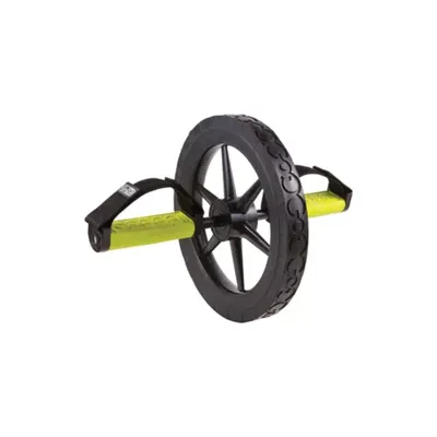 GoFit Black Yellow Extreme Ab Wheel