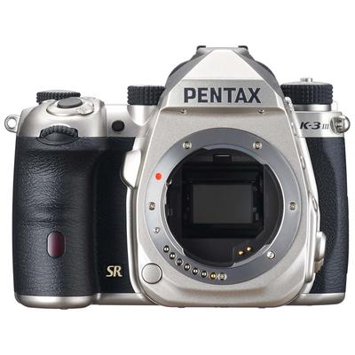 Pentax K-3 Mark III Advanced APS-C Digital SLR Camera Silver 8.54 x 6.50 x 4.72in 01073