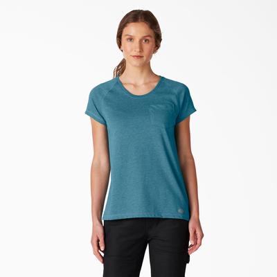 Dickies Women's Cooling Short Sleeve T-Shirt - Deep Sky Size XL (SSF400)