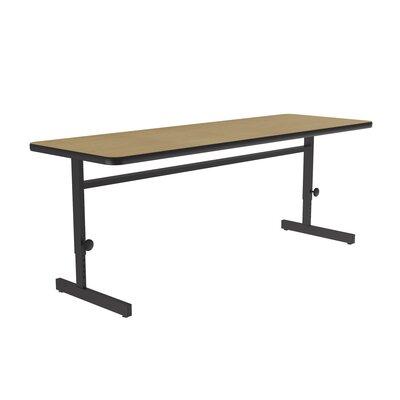 Correll, Inc. Desk Wood/Metal in Black | 29 H x 60 W x 24 D in | Wayfair CSA2460-16