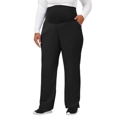 Plus Size Women's Jockey Scrubs Women's Ultimate Maternity Pant by Jockey Encompass Scrubs in Black (Size L(14-16))