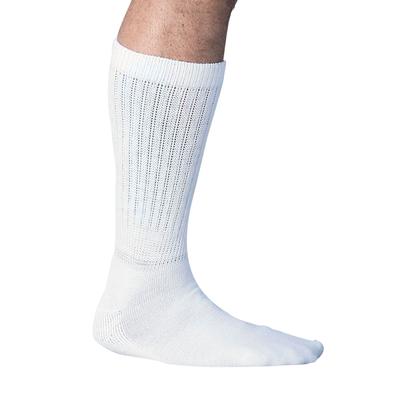 Mega Stretch Socks by KingSize in White (Size XL)