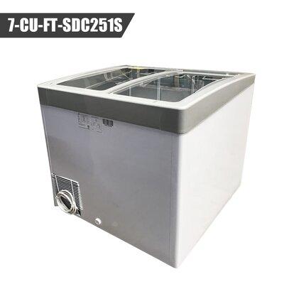 Cooler Depot 7 cu.ft Merchandising Freezer, Size 34.0 H x 32.0 W x 27.0 D in | Wayfair SD251S