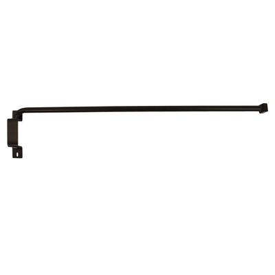 Innovative Swing Arm Curtain Rod - Brent 20-36 by Achim Home Décor in Bronze
