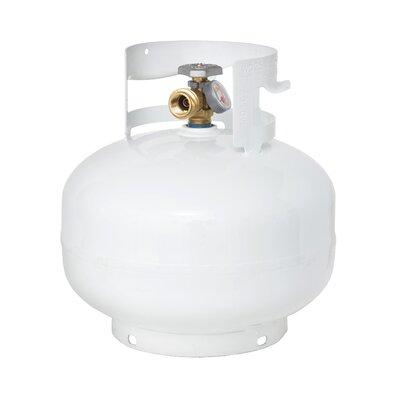 Flame King 11 Lb Squatty Steel Refillable Propane Cylinder w/ OPD Valve & Built In Gauge, Size 12.75 H x 12.0 W x 12.0 D in | Wayfair YSN11SQT