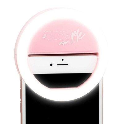 IMPRESSIONS VANITY · COMPANY GlowMe 1.0 LED Selfie Ring Light for Smart Phones, Round LED Lights w/ Compact Mirror | Wayfair IVLG-GLOWME-PNK