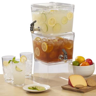 3 Gallon Stacking Beverage Dispenser by Creatively Designed Products in Clear