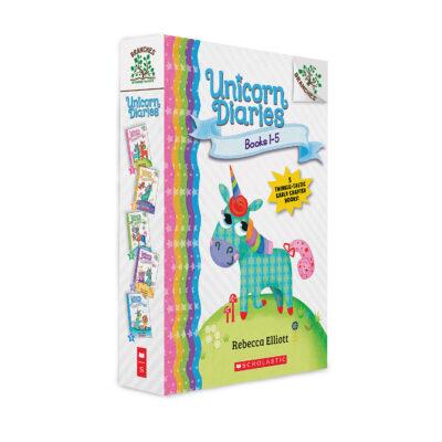 Unicorn Diaries Boxed Set #1-5 - by Rebecca Elliott