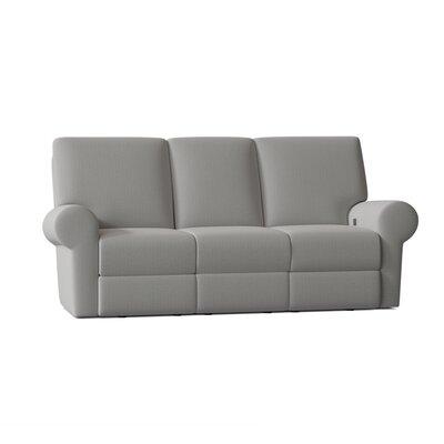 Wayfair Custom Upholstery™ Emily 90" Rolled Arm Reclining Sofa Polyester in Gray, Size 42.0 H x 90.0 W x 40.0 D in D3F3EE2387D740FF8477C905DFBE9D72