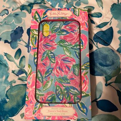 Lilly Pulitzer Accessories | New Lilly Pulitzer Apple Iphone Case X Xs New | Color: Blue/Pink | Size: Os