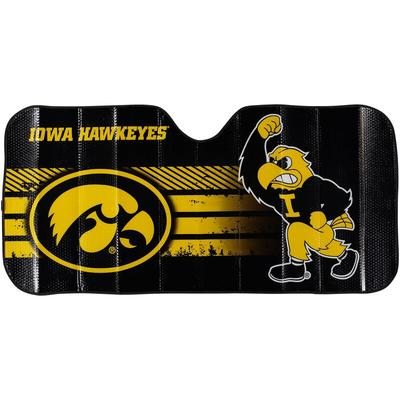 Iowa Hawkeyes Logo Auto Sun Shade