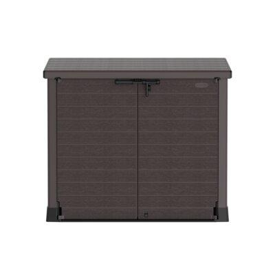 Duramax Building Products Flat Lid 5 ft. W x 3 ft. D Horizontal Garage Shed in Gray | 49 H x 57.09 W x 32 D in | Wayfair 86630
