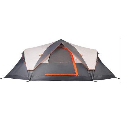 Gushante 6 Person Family Camping Quick Setup Tent Steel in Gray, Size 55.12 H x 161.42 W x 82.68 D in | Wayfair 01FP1798Z1RXMK1NR