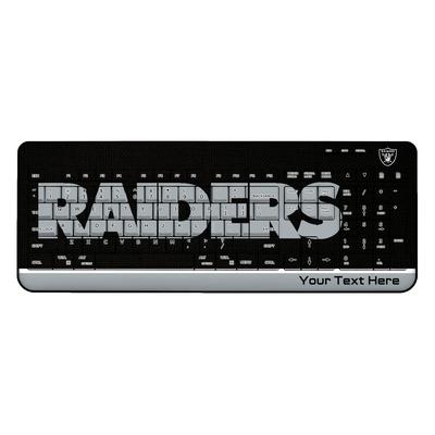 Las Vegas Raiders Personalized Wireless Keyboard