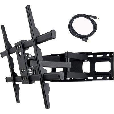 workRe Full Motion Articulating TV Wall Mount Bracket For Most 37-70 LED LCD Plasma HDTV Up To 125 Lbs w/ VESA 684X400 600X400 400X400 150X100mm